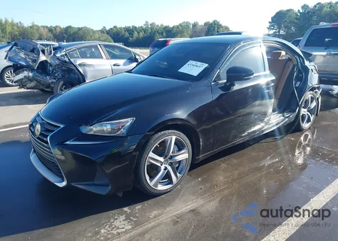 2017 Lexus Is 200T z USA, uszkodzony, nr VIN JTHBA1D29H5048584